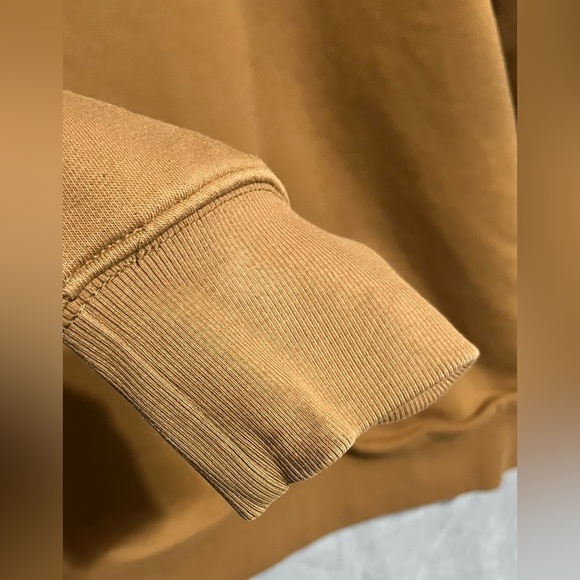 Dickies Workwear Men's Tan Zip-Up Fleece Sweater Jacket Sherpa Lined 2XL - Picture 10 of 11